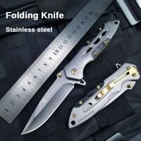 ราคา ฺฺBROWNING มีดพับมินิ มีดพก มีดเล็ก มีดพับพกพา มีดแคมป์ปิ้ง Folding Knife outdoor ไม้แท้ สแตนเลส สีทองสวยงาม ระบบสปริง มีดป้องกันตัว มีดพกพา มีดแคมป์ปิ้ง (19253271460)