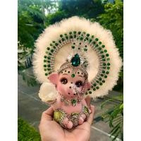 ราคา พระพิฆเนศ พระพิฆเนศปางเด็ก พระพิฆเนศเบบี๋ ปางประทานพร สีเขียว ขาว (11082404291)