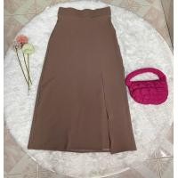 ราคา กระโปรงผ้าวูลเวฟผ่าหน้า (21222888318)
