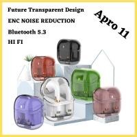 ราคา จัดส่ง SFREE หูฟังเอียร์บัดบลูทูธหูฟังใสไร้สาย Apro11 Hi Fi สำหรับกีฬาชุดหูฟัง TWS ภาพยนตร์สำหรับเล่นเกม (19339754013)