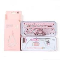 ราคา ASDOME ชุดเครื่องเขียนคณิตศาสตร์ไม้บรรทัดสามเหลี่ยมเครื่องมือวัดสำหรับนักเรียนชุดวงเวียนไม้โปรแทรกเตอร์ยางลบเรขาคณิตไม้บรรทัดตรงอุปกรณ์วาดภาพคณิตศาสตร์ (18794048133)