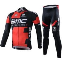 ราคา ฤดูกาล BMC ชุดปั่นจักรยานชุดสูทแขนยาวสีดำและสีแดงชุดปั่นจักรยานแห้งเร็วกลางแจ้งอุปกรณ์ขี่จักรยานเสือหมอบชายหญิง (20796041742)
