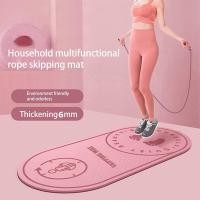 ราคา พร้อมส่ง เสื่อกระโดดเชือก หนา 6 mm เชือกกระโดด แผ่นรองกระโดด เสื่อโยคะ Yoga Mat แผ่นรองโยคะ อุปกรณ์ฟิตเนส ออกกำลังกาย (10467744679)