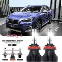 ราคา สำหรับ SUBARU XV GT 2017 2023 ไฟฉายคาดศีรษะ LED LAI 40W โคมไฟไฟหน้าอัตโนมัติรถยนต์ไฟหน้าสีขาว6000K (19375466010)