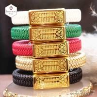 ราคา ข้อมือลูกคิดทองคำแท้ 99 99 น้ำหนัก 0 2 กรัม สายหนัง ข้อมือลูกคิด ข้อมือทอง (8277407900)