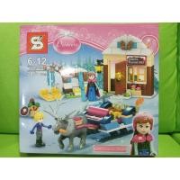 ราคา บล็อคเลโก้ โฟรเซ่น frozen อันนากับเลื่อนหิมะ 205ชิ้น (20413847056)