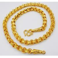 ราคา Thai Jewelry สร้อยคอ เครื่องประดับ ผู้ชาย ห้อยพระ ทองชุบ ทองไมครอน ชุบด้วยเศษทองคำแท้ 96 5 น้ำหนัก 6810 บาท ความยาว 26 นิ้ว เหมือนจริง (15098504883)