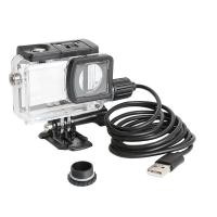 ราคา for SJCAM Sj8 Series Sport Camera Special Accessory Sj8 Pro Charging Waterproof Case Protective Shell (14100333414)