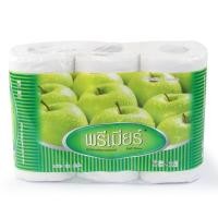 ราคา กระดาษชำระม้วน หนา 2 ชั้น 1 แพ็ค 6 ม้วน รุ่น 6 rolls 2ply toilet tissue paper 05a Boss (5947614754)