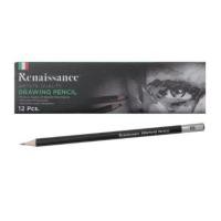 ราคา ดินสอวาดเขียน EE Renaissance 1กล่อง 12ด้าม (16829412365)