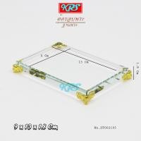 ราคา ฐานแก้วคริสตัล มีขา ฐานพระ ฐานรองพระ แท่นวางพระ แท่นรองพระ ฐานวางพระ ฐานตั้งบูชาพระ แท่นบูชา ที่วางพระ Crystal Clears Base Glass Stand (9673306940)