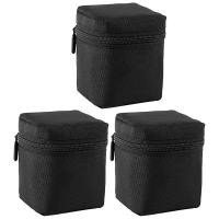 ราคา 3X Camera Lens Bag DSLR Padded Thick Shockproof Protective Pouch Case Lens Pouch for DSLR Camera (18828374807)