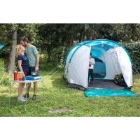 ราคา เต็นท์ 1 ห้องนอนพร้อมเสาค้ำรุ่น Arpenaz 4 1 สำหรับ 4 คน QUECHUA Camping tent with poles (17110142267)