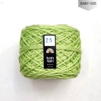 ราคา ไหมพรม 4Ply ไหมพรมเบบี้ซอฟท์ เบบี้ซิลค์ ไหมพรมสำหรับเด็ก 4Ply 100G I ไหมพรมฟ้ามุ่ย Fahmui Yarn (19649354261)