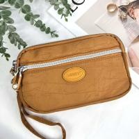 ราคา กระเป๋าผ้า 4 ซิบ ผ้าร่มกันน้ำ มีสายยาวสะพายข้าง ใส่โทรศัพท์ได้ 4 ซิบกันน้ำ (12415083530)