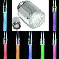 ราคา หัวฉีดก๊อกน้ำหมุน LED 360องศาเรืองแสงทางออกน้ำไฟสีสันสดใสห้องน้ำห้องครัว (17795117949)