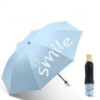 ราคา ร่มลายการ์ตูน Umbrella ร่มกันฝน ลายSmile ร่มกันแดด ร่มพับ 3ตอน ร่มกันยูวี ร่มกันUV ร่มพับได้ ร่ม uv คุณภาพดี ลายน่ารัก (15685165641)