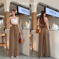 ราคา จัดส่งเร็ว WT21 รุ่น กระบอก42นิ้ว สูง 175 ใส่แล้วไม่ลอย กางเกงทรงกระบอก ใหญ่ กางเกงเอวสูง ผู้หญิง เก็บพุง พรางหุ่น กางเกงขายาวผู้หญิง ใส่ทำงาน ผ้าลินลี่ กางเกงทำงาน ผญ กางเกงทำงานผู้หญิง กางเกงทำงาน ผ