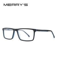ราคา MERRYS DESIGN Men Square Classic Glasses Frames Acetate Optics Frame Luxury Prescription Glasses Frames Optical Eyewear S2944 (11716145939)