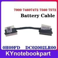 ราคา สายแบตเตอรี่สาย Dell Inspiron 7000 7460 7472 7560 7572 DC02002KH00 DC02002LR00 0H09FD (16358537301)