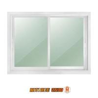 ราคา หน้าต่างบานเลื่อนกระจกสำเร็จรูป ขนาด 100x120 ซม สีขาว หน้าต่างกระจก หน้าต่างบานเลื่อน (11687429125)
