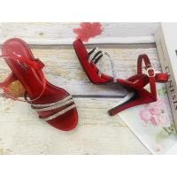 ราคา รองเท้าส้นสูง 4 นิ้ว เสริมหน้า 0 5นิ้ว ปิดหลังเท้า และเปิดหลังเท้า รัดข้อเท้า สายเพชรไขว้กับเพรช3เส้น (20937737439)