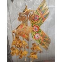 ราคา โมบายปลาตะเพียนสานใบลาน ระย้า มีกระดิ่งสีทอง ปลามงคล งานสวยสีสดใส (5968514399)