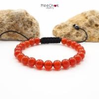 ราคา หินคาร์เนเลียน Carnelian 6 มิล เชือกถัก ปรับขนาด กำไลหิน อัญมณีแห่งการปกป้องคุ้มครอง ช่วยปัดเป่าสิ่งชั่วร้าย หินคาเนเลี่ยน หินมงคล (14883453515)