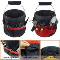 ราคา Bucket Tool Organizer Bucket Boss Tool Bag with 42 Pockets Fits to 3 5 5 Gallon Bucket Garden Hardware Tools Storage Bag (10284934477)