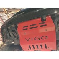 ราคา แผ่นกันแคร้ง วีโก้ ตัวสูง Vigo หนา 3 มม สีพาวเดอร์โค้ด เลือกได้ 5 สี (19524342523)