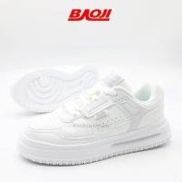ราคา BAOJI BJW932 รองเท้าผ้าใบลำลอง หญิง สีขาวฟ้า ไซส์ 37 41 (20905077523)