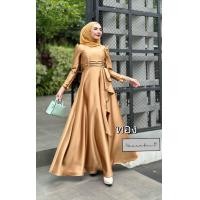 ราคา ชุดเดรสออกงาน Maxidress ผ้าซาร่า รุ่นจัสมินทรงบาน เดรสแฟชั่น เดรสยาว แม็กซี่เดรส ชุดเดรสใส่ไปงานแต่ง แฟชั่นมุสลิม ชุดนิกะห์ เดรสยาวสวย (21190529692)