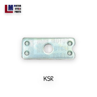 ราคา หางปลา ฝาปิดหางปลา KAWASAKI KSR ทั้งซ้าย ขวา สีชุบ (18077416664)