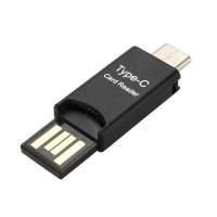 ราคา USB 3 1 Type C USB C to Micro SD TF Card Reader Adapter for Macbook PC Cellphone (19409506752)