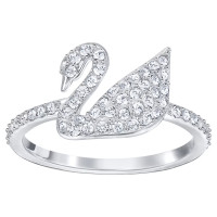 ราคา Swarovski Swarovski Iconic หงส์เงินหงส์แหวนเพชรS925 แหวนแฟชั่นสตรีเงินสเตอร์ลิงของขวัญวันเกิดวันวาเลนไทน์ (20282564696)