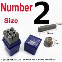 ราคา 9 36 Pcs Letter Number Metal Stamp Set Alphabet A Z Number 0 9 Iron Uppercase Stamps Punch Press Tool for DIY (19828068009)