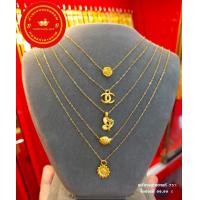 ราคา Amornphangold สร้อยคอทองแท้75 เเถมจี้ทองแท้ 99 99 หนักรวม 0 3 0 4 กรัม สร้อยคอเเถมจี้ลายต่างๆ มีทั้งหมด 17 ลาย (8975243731)