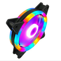 ราคา พัดลม FAN ระบายความร้อน เคส COOLMOON Dual Aperture 2nd Generation Fan x1 สีรุ้ง สินค้าใหม่ ส่งเร็ว ประกัน CPU2DAY (4081204896)