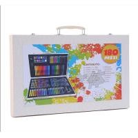 ราคา 180 กล่องไม้ชุดปากกาสีน้ำเด็กตรัสรู้ภาพวาดนักเรียนอุปกรณ์ศิลปะแปรง (19961928296)