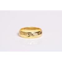 ราคา แหวนทองหุ้ม ลายขายดี หนัก 1 สลึง (16530108086)