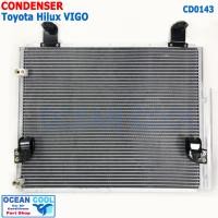ราคา แผงแอร์ โตโยต้า วีโก้ ดีเซล ปี 2004 2015 CD0143 CONDENSER TOYOTA VIGO DESEL คอนเดนเซอร์ แผงคอยล์ร้อน แอร์ รถยนต์ (10237568443)