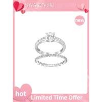 ราคา Tang Yan same series Swarovski Attract Love Promise Ring Set Valentines Day Gift ชุดแหวนสัญญาสวารอฟสกี้ (20576546874)