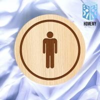 ราคา Homemy ป้ายห้องน้ำ แบบที่ 5 TOILET งานไม้แท้ ยิงสลักเลเซอร์คมชัดสวยงาม wood laser wooden minimal ตกแต่งร้าน รับทำป้าย รับแกะสลักเลเซอร์ รับผลิตตามแบบ (20817725079)