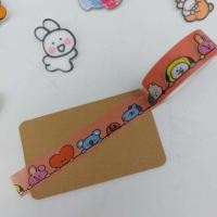 ราคา เทปกาว ลายตุ๊กตา 5เมตร วาชิเทป เทปวาชิ WASHI TAPE เทปกาวกระดาษ เทปตกแต่ง DIY วาชิลายการ์ตูน เทปน่ารัก เทปกาว (16415836576)