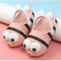 ราคา รองเท้าแตะเด็ก รองเท้าเด็กเล็ก รองเท้าลายการ์ตูน รูปผึ้งน่ารัก มีหลายสี มีที่รัดส้น วัสดุนุ่มเบาใส่สบาย sd09 (14701722146)