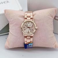 ราคา New ใหม่ล่าสุด นาฬิกาข้อมือผู้หญิงแฟชั่น casio สีใหม่ชมพูน่ารัก กันน้ำได้ มีวันที่ ผู้หญิงส่วนใหญ่ตามหารุ่นนี้ ฟรี ถ่านสำลอง พร้อมส่งในไทย (21257262790)