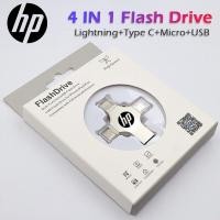 ราคา Hewlett Packard ยูเอสบีแฟลชไดรฟ์4 In 1หน่วยความจำโลหะ1 Tb 512GB 256GB 128GB 64GB 32GB 16GB Pendg OTG ความเร็วสูงชนิด C lightning ไมโคร USB สำหรับ Iphone แท็บเล็ต พีซี32G 64G (19418965559)