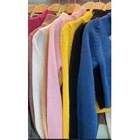 ราคา เสื้อครอปคอเต่าแขนยาวผ้าไหมพรม (17240012779)