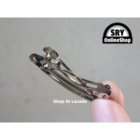 ราคา กิ๊บสปริง ยาว4ซม 20ตัว กิ๊บสปริงติดผม กิ๊บสปริงเปล่า กิ๊บสปริงเล็ก โครงกิ๊บสปริง สีเงิน (21336275387)