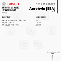 ราคา BOSCH ใบปัดน้ำฝน Audi อาวดี้ ที่ปัดน้ำฝน ยางปัดน้ำฝน Aerotwin Aerotwin Plus ไร้โครง (20988614449)